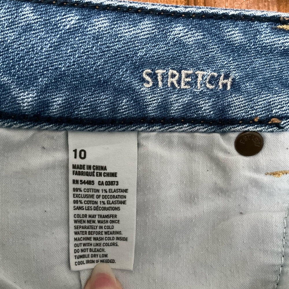 American Eagle Outfitters Light Blue Jean Shorts - Picture 4 of 4
